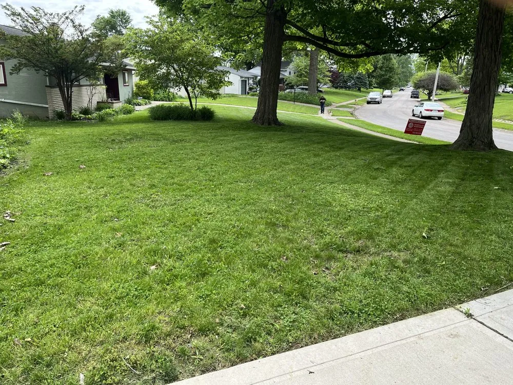 Reliable lawn mowing service with custom design in Pickerington, OH by Davis Bros Lawn Care