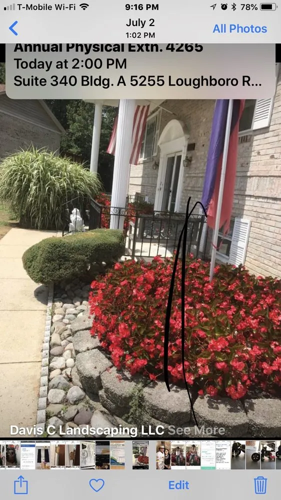 Professional lawn mowing service experts serving Clinton, MD - Davis C. Landscaping