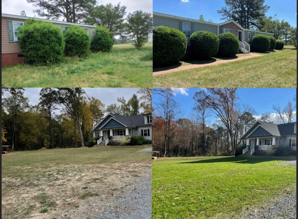 Custom landscape design for residential properties across Benson, NC - Davis Exterior Solutions