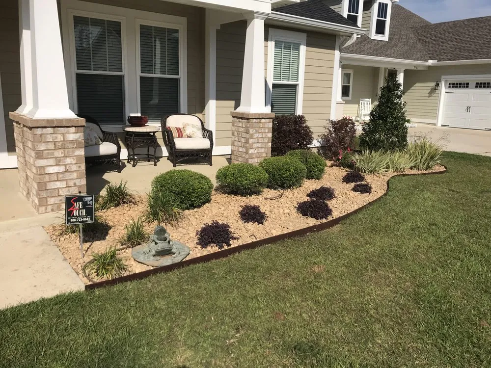 Trusted garden landscaping for residential properties in Tallahassee, FL by Davis Greenscapes