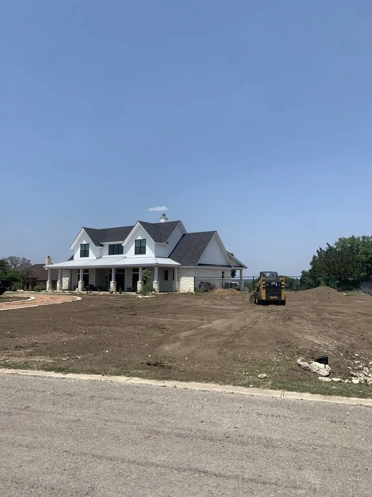 Local lawn mowing service for homes in Ingram, TX by Davis Land and Lawn