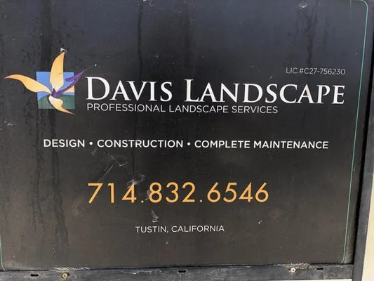 Davis Landscape Logo