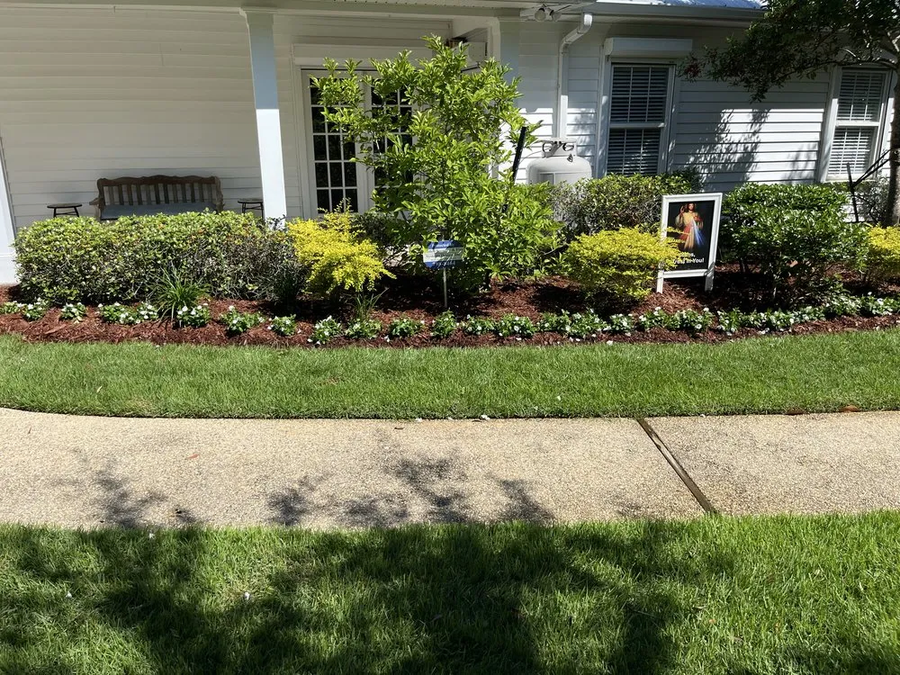 Affordable yard cleanup service for residential properties in Bay St. Louis, MS by Davis Landscaping