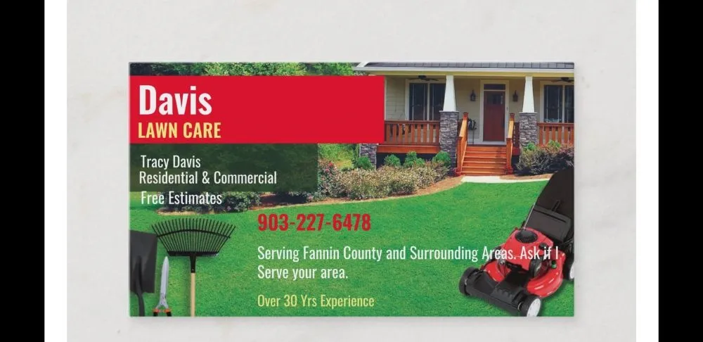 Trusted landscape design in Ector, TX - Davis Lawn Care