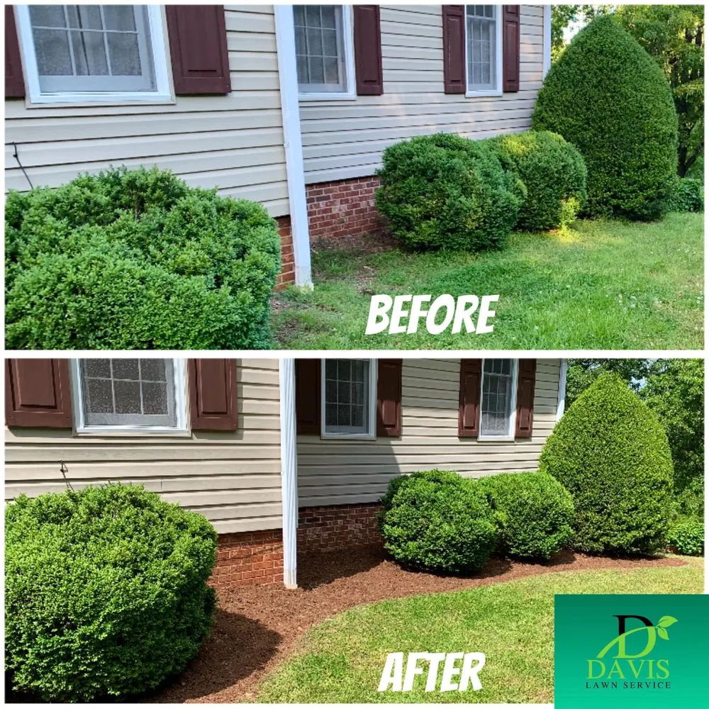 Professional garden landscaping for homes in Walhalla, SC by Davis Lawn Service