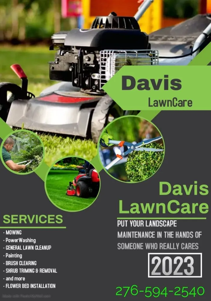 Custom yard maintenance in Bristol, TN by Davis Lawncare & More