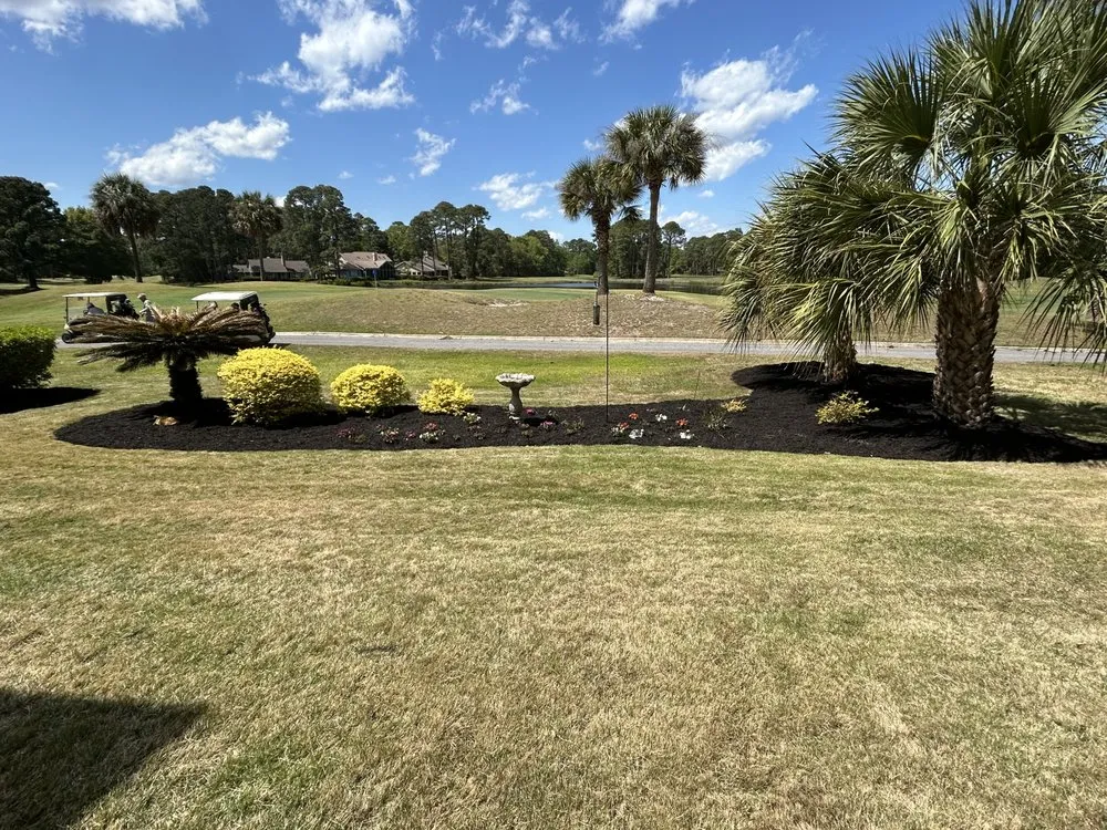 Trusted outdoor landscaping with custom design in Bluffton, SC by Davis Mancia Landscaping