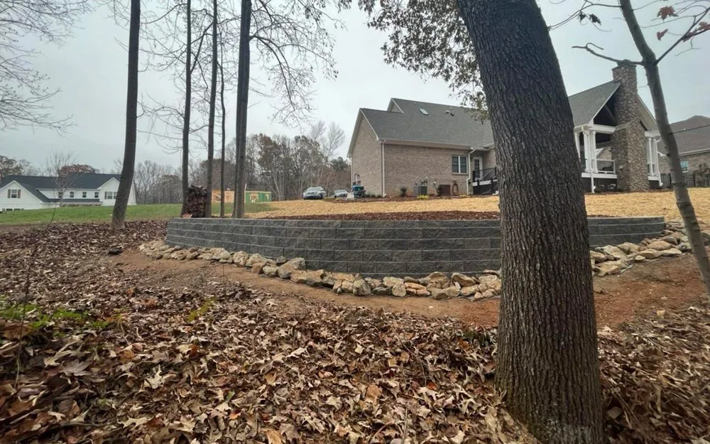 Custom lawn mowing service for outdoor upgrades in Clemmons, NC by Davis Outdoor Solutions