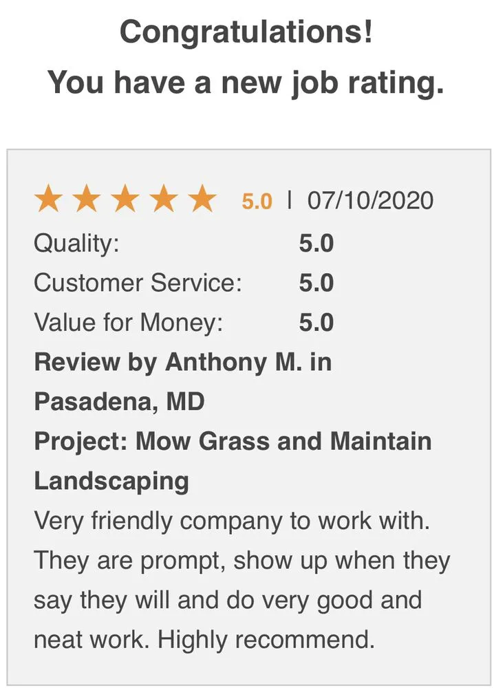 Expert landscape design in Pasadena, MD by Davis Quinn Enterprises