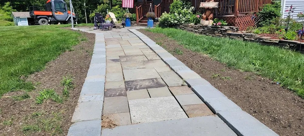 Affordable garden landscaping for residential properties in Poultney, VT by Davis Stone Works & Landscaping