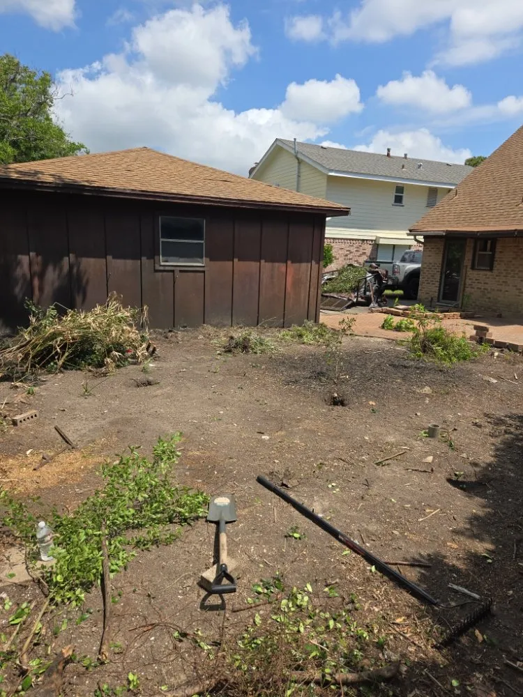 Professional yard cleanup service with custom design across San Leon, TX - Davis Tree Care And More