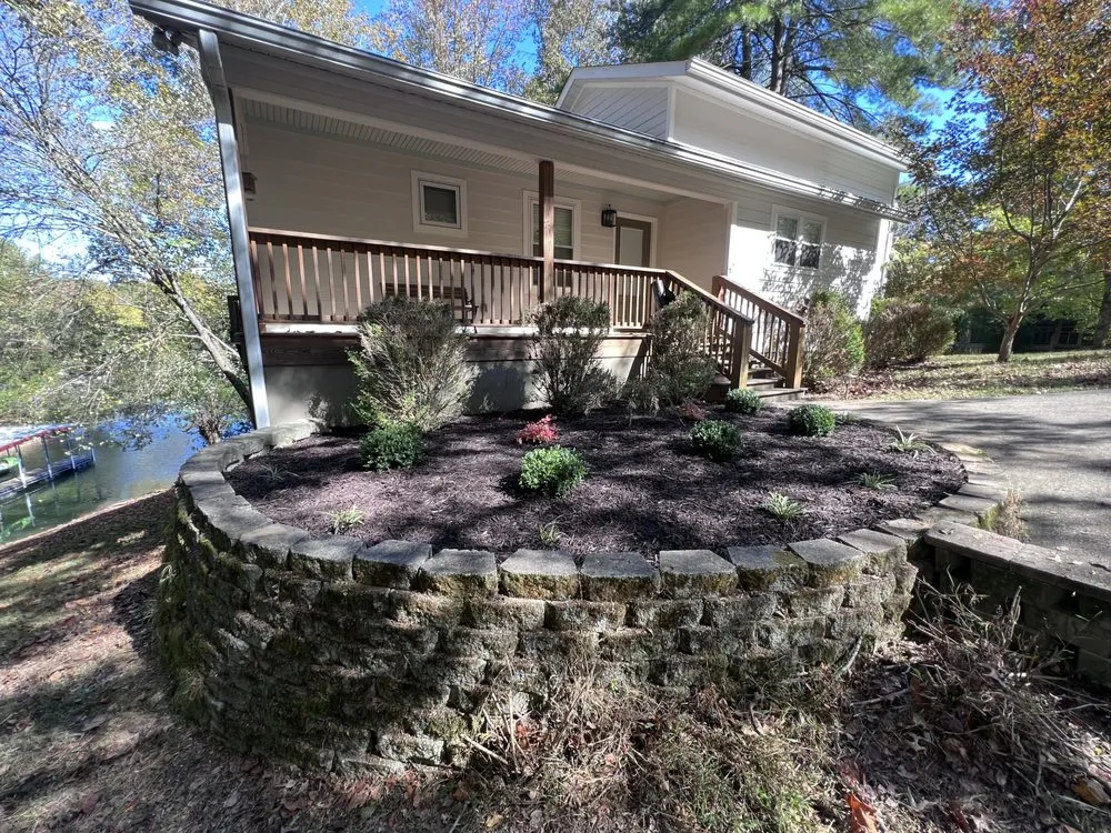 Local landscape installation in Winchester, TN by Davison Lawn & Landscape