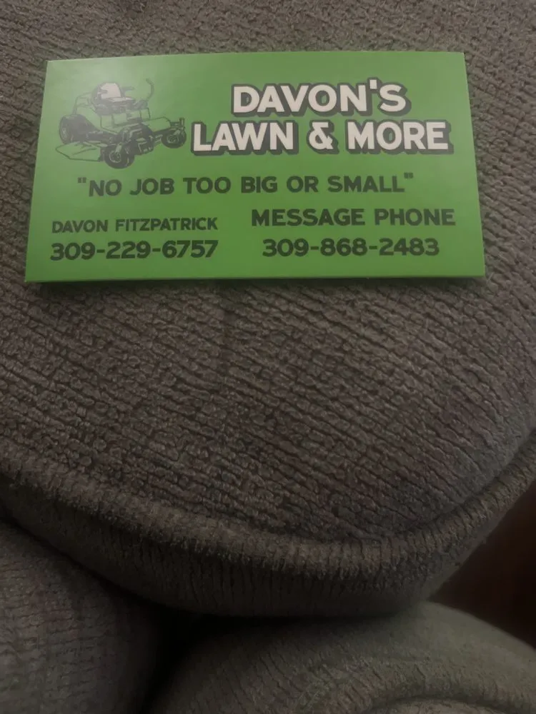 Top-rated landscape design in Peoria, IL by Davon's Lawn & More