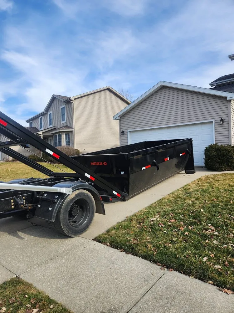 Local lawn care service for beautiful yards in Normal, IL by Dawdy Dumpster Services