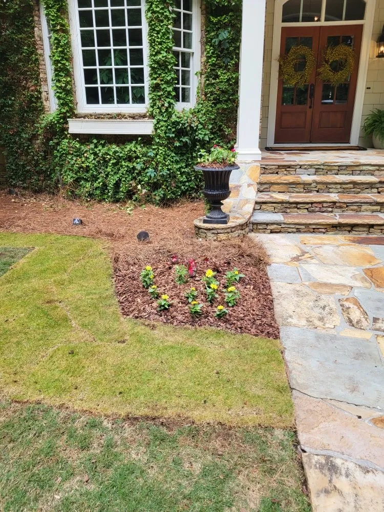 Affordable yard cleanup service for year-round maintenance in Canton, GA by Dawson lawncare