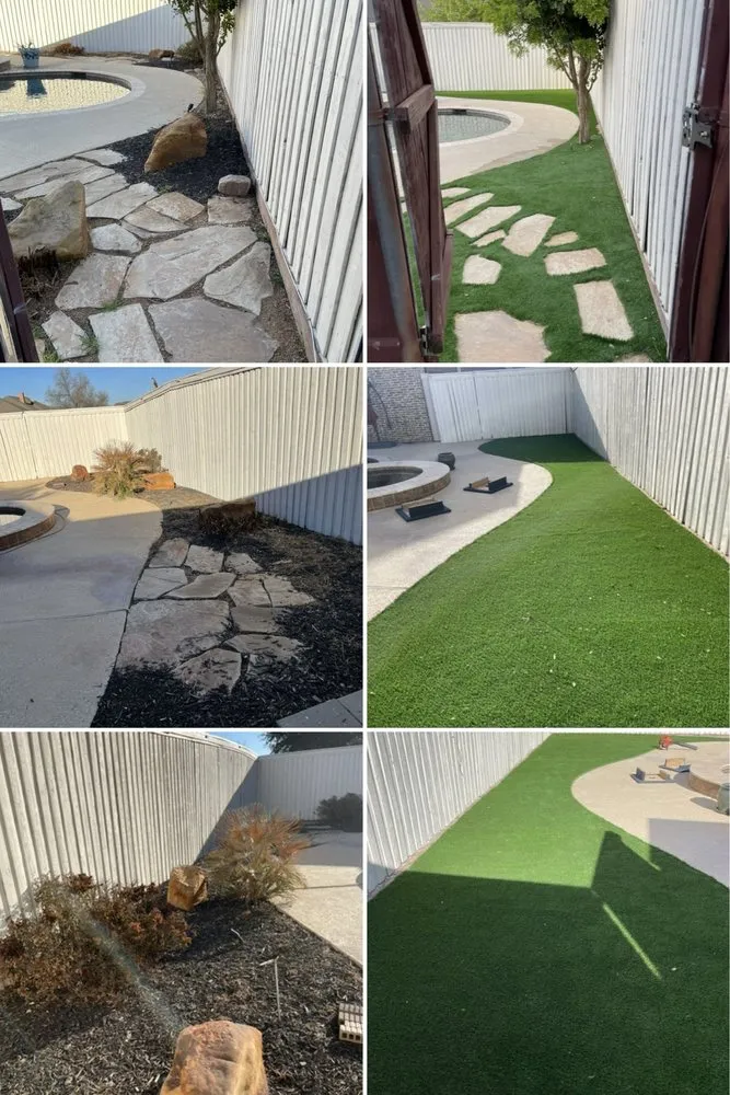 Affordable residential landscaping for outdoor upgrades in Midland, TX by Day Landscaping & Construction
