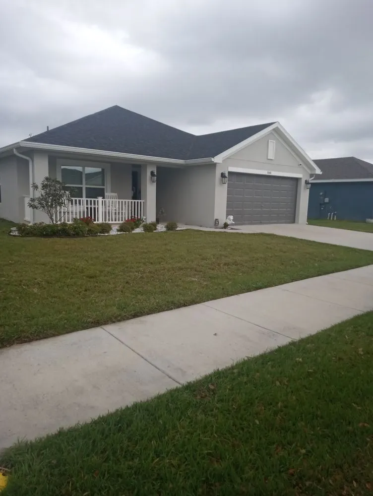 Custom landscape design for year-round maintenance in New Port Richey, FL by Day Star Complete Lawn Services