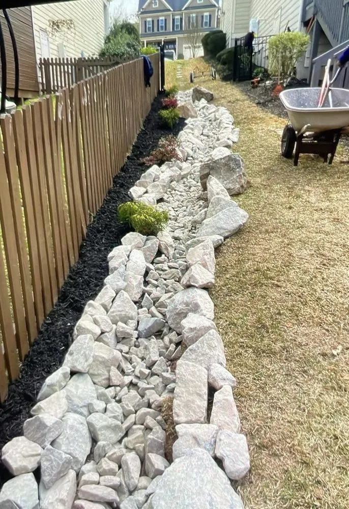 Custom yard cleanup service for residential properties across Raleigh, NC - Dayana's Landscaping