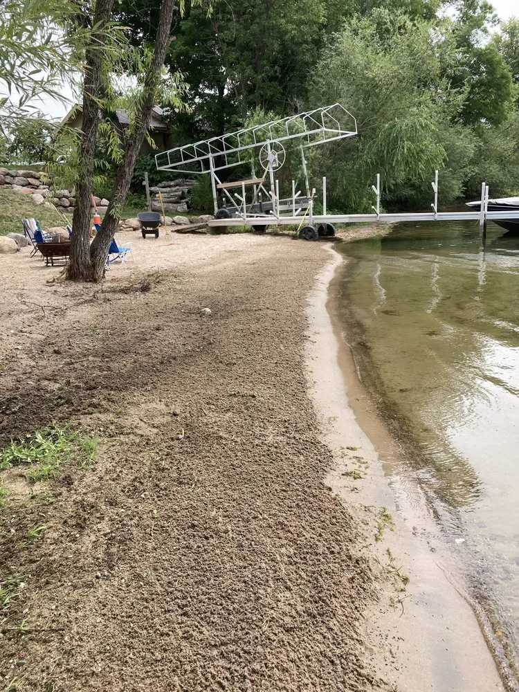 Top-rated outdoor landscaping with custom design in Chisago City, MN by DaySpring Lakeside Services