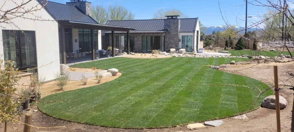 Top-rated landscape installation for residential properties in Reno, NV by Dayton Valley Turf