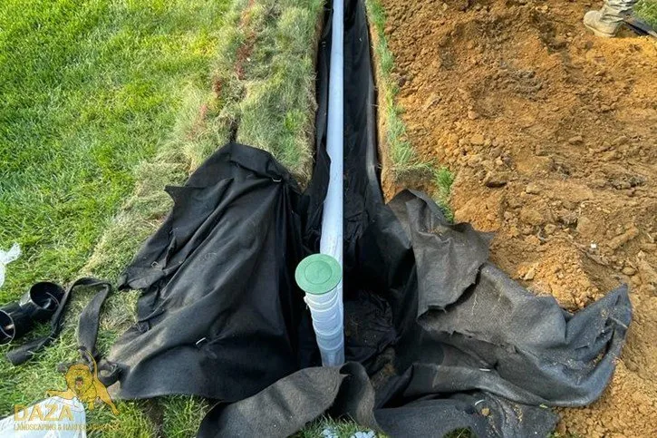 Custom landscape installation in Annapolis, MD by Daza Landscaping & Hardscaping