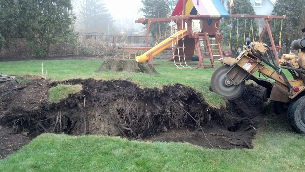 Reliable residential landscaping for residential properties in Basking Ridge, NJ by DB & Sons Stump Grinding
