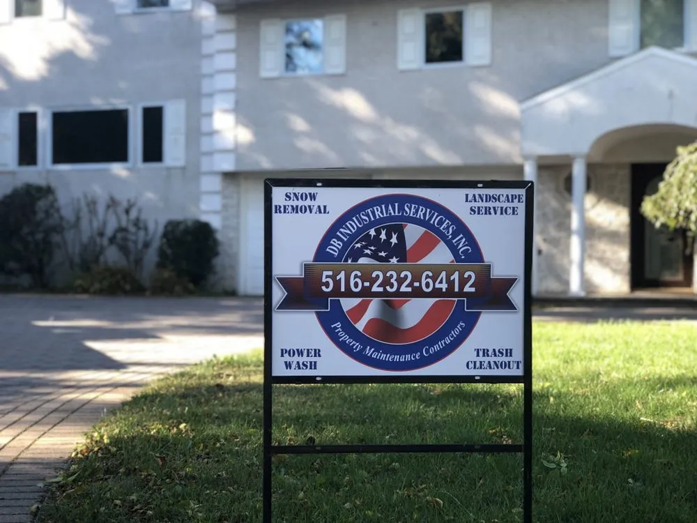 Reliable landscape installation in Levittown, NY by DB Industrial Services