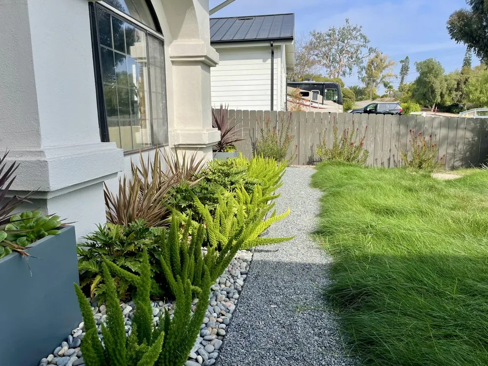 Custom landscape installation near you in Encinitas, CA by DB Landscape Co.