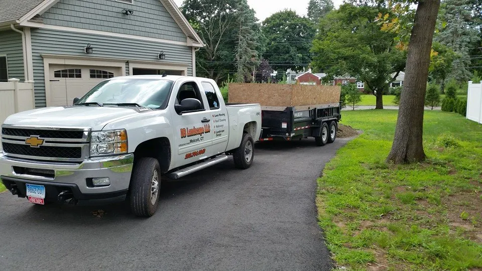 Local landscape installation in Wolcott, CT by DB Landscape