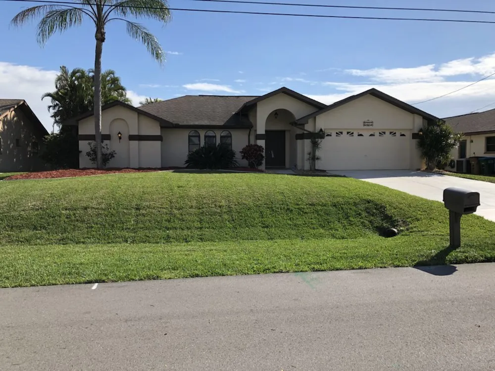 Custom lawn mowing service for beautiful yards in Lehigh Acres, FL by DB Lawn Maintenance