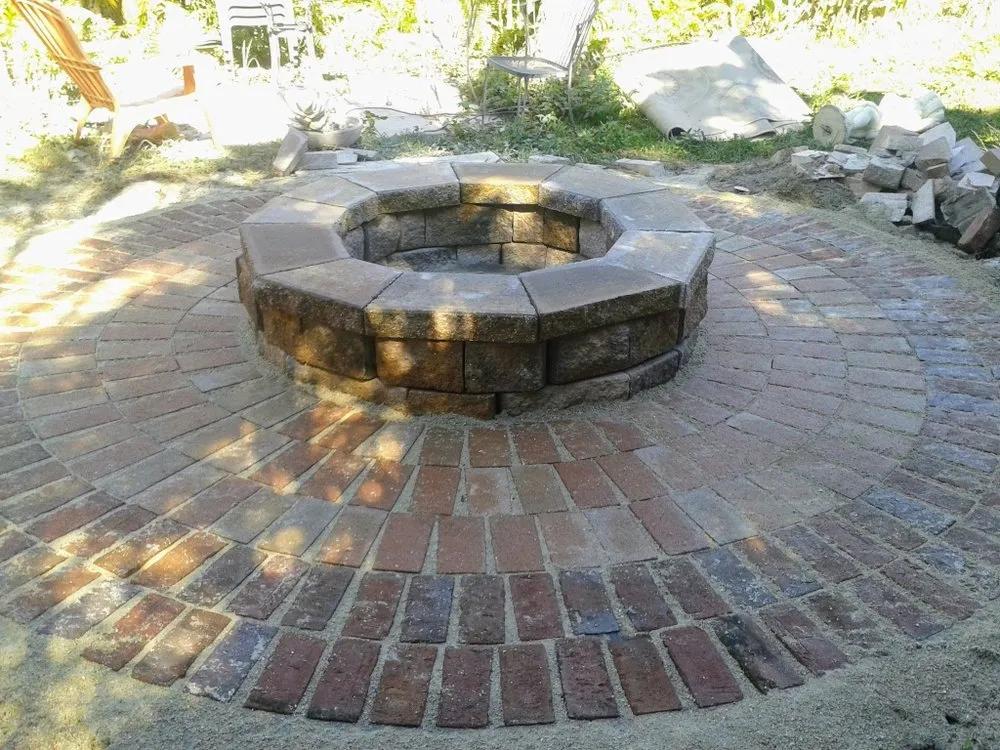 Professional landscape installation in Lehigh Acres, FL by DB Lawn Maintenance