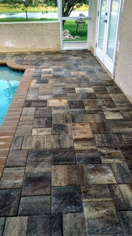 Custom landscape installation in Lehigh Acres, FL by DB Lawn Maintenance