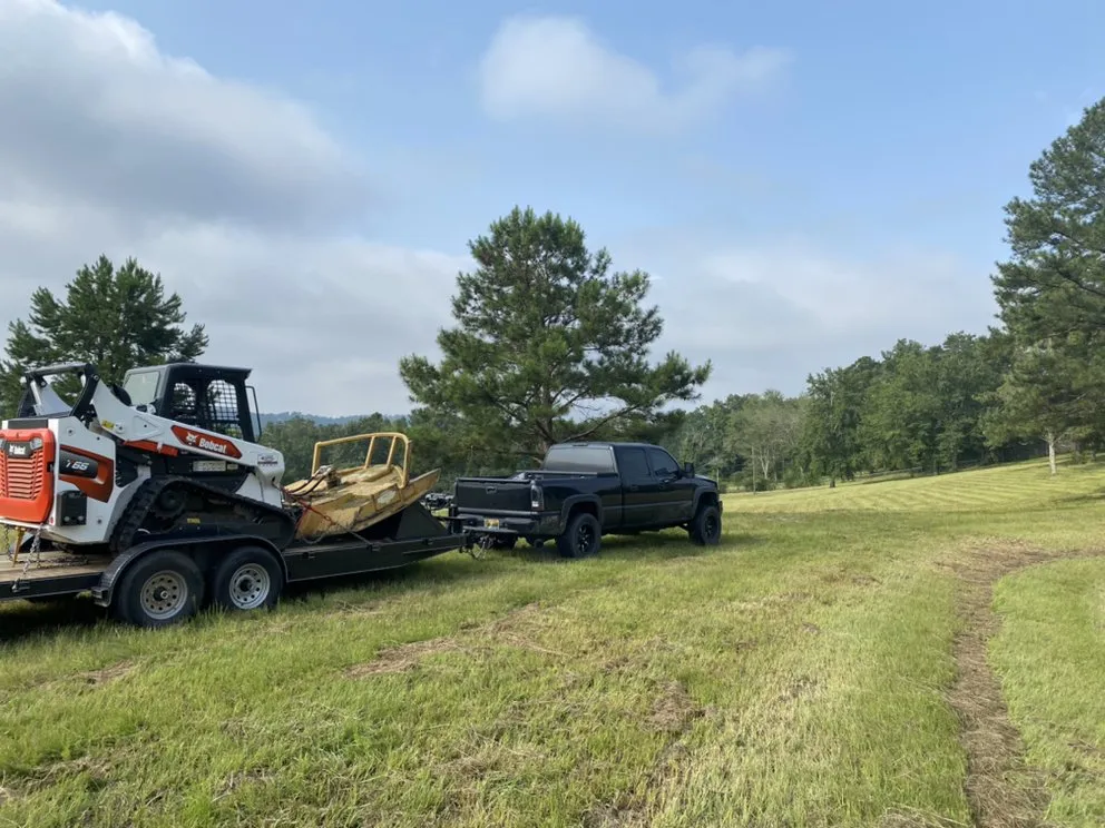 Local landscape installation in Harpersville, AL by DB Outdoor