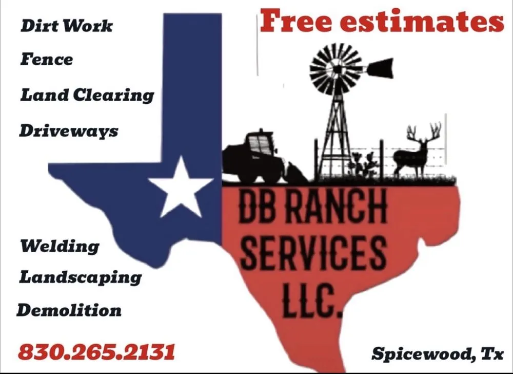Top-rated landscaping services for homes in Spicewood, TX by DB Ranch Services