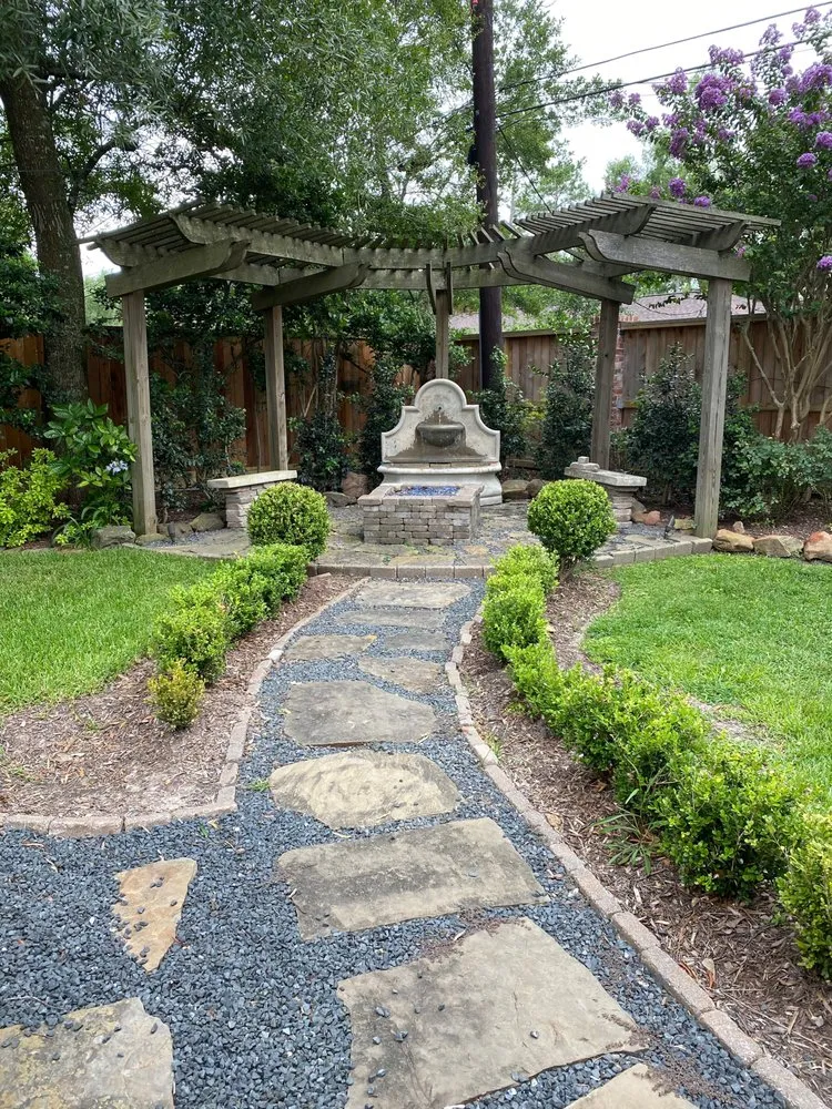 Affordable landscape installation in Houston, TX by DBL Outdoor Solutions