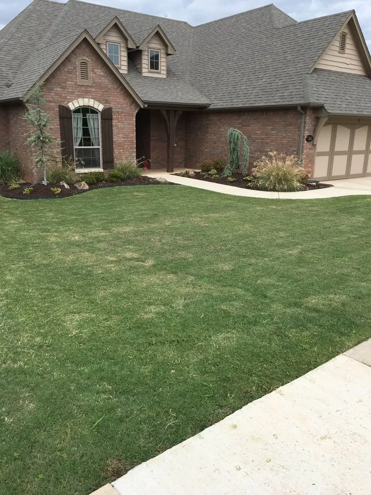 Custom residential landscaping for year-round maintenance in Broken Arrow, OK by DBM Oklahoma