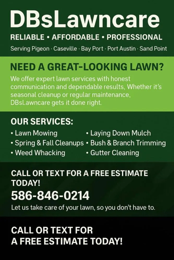Top-rated residential landscaping in Caseville, MI - DBS Lawn Care