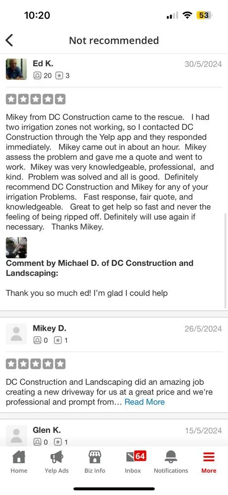 Local lawn care service in Jacksonville, FL by DC Construction and Landscaping