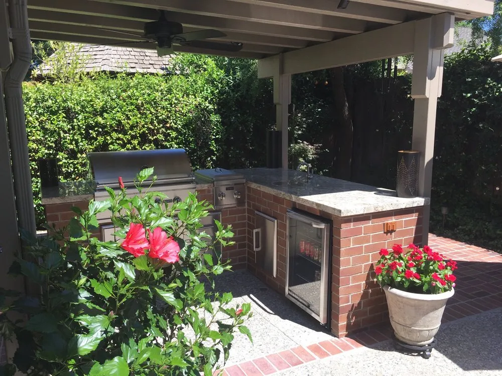 Professional garden landscaping for outdoor upgrades in Oakdale, CA by DC Custom Landscaping