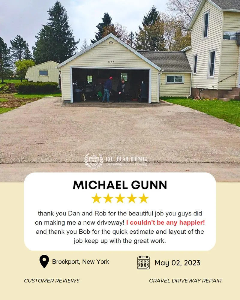 Custom lawn mowing service experts serving Holley, NY - DC Hauling Excavating & Gravel Driveway Specialists