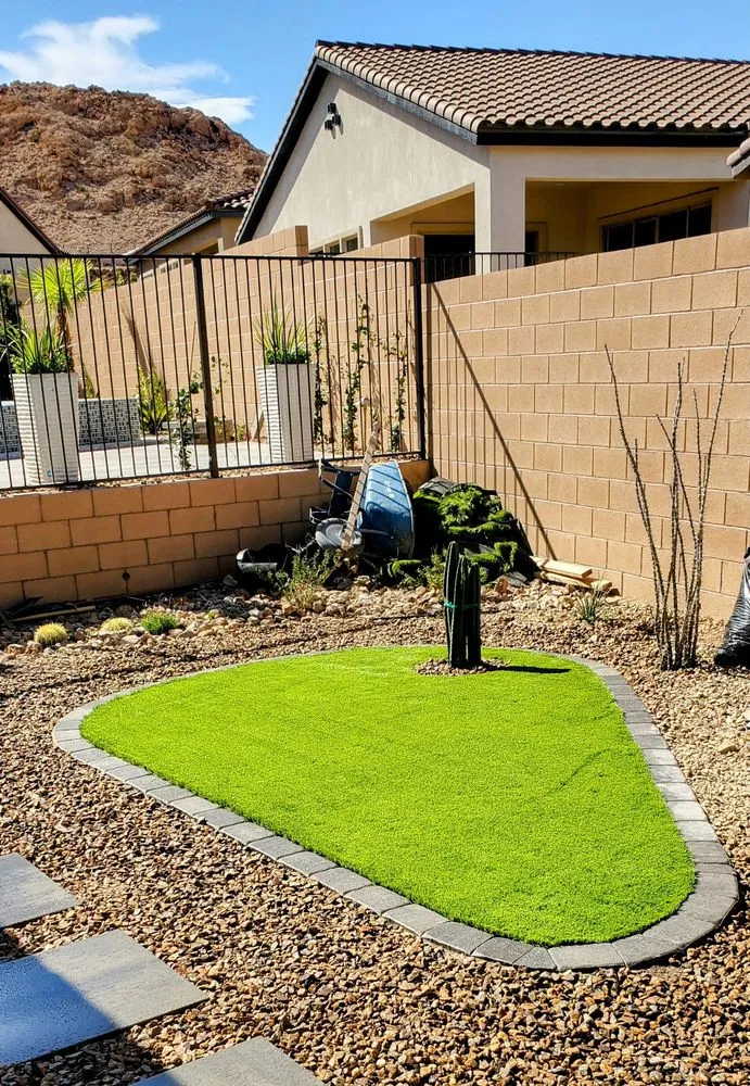 Custom garden landscaping in Las Vegas, NV - DC Landscape