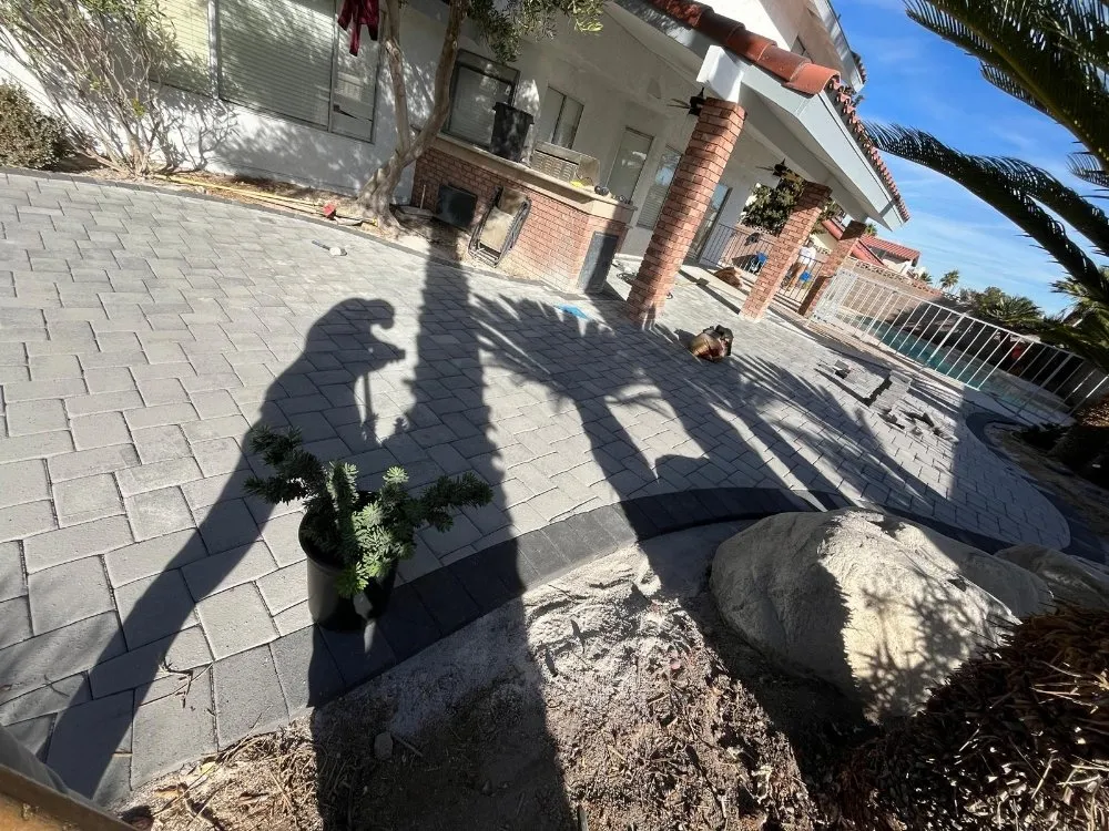 Professional lawn mowing service for outdoor upgrades in Tolleson, AZ by DC Landscape