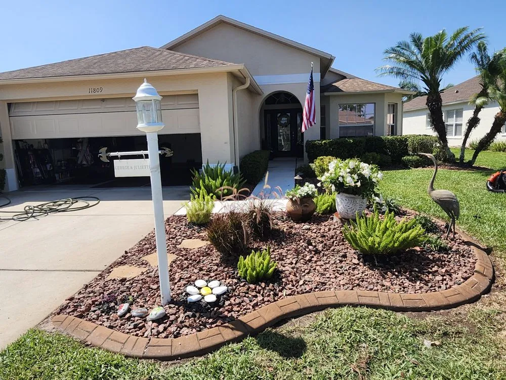 Trusted landscape design in NEW PRT RCHY, FL by DC Landscaping & More