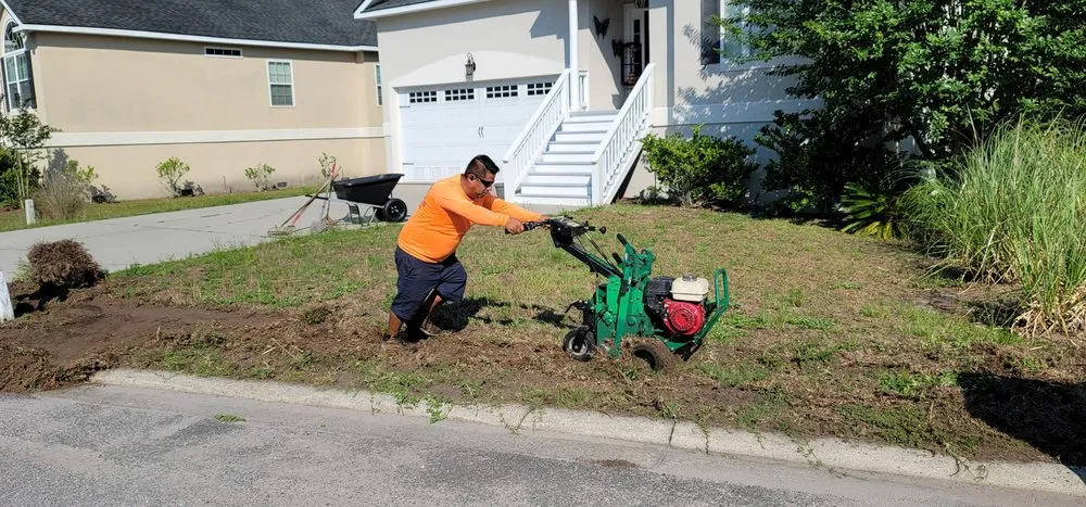 Local yard cleanup service for homes in Brunswick, GA by DC Landscaping