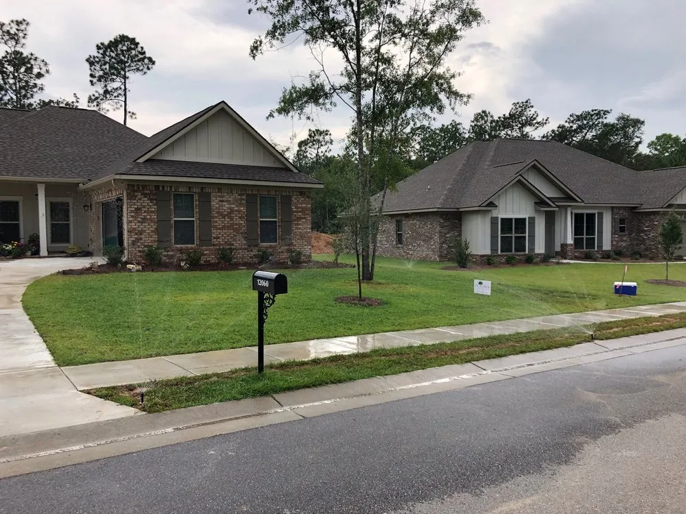 Affordable lawn mowing service with custom design in Fairhope, AL by DC Lawn & Landscape