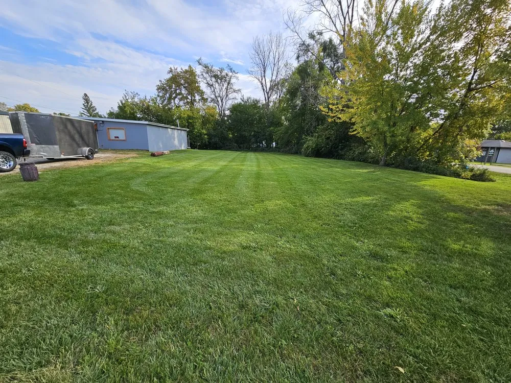 Professional landscape installation in Silver Lake, WI by DC Lawn Care