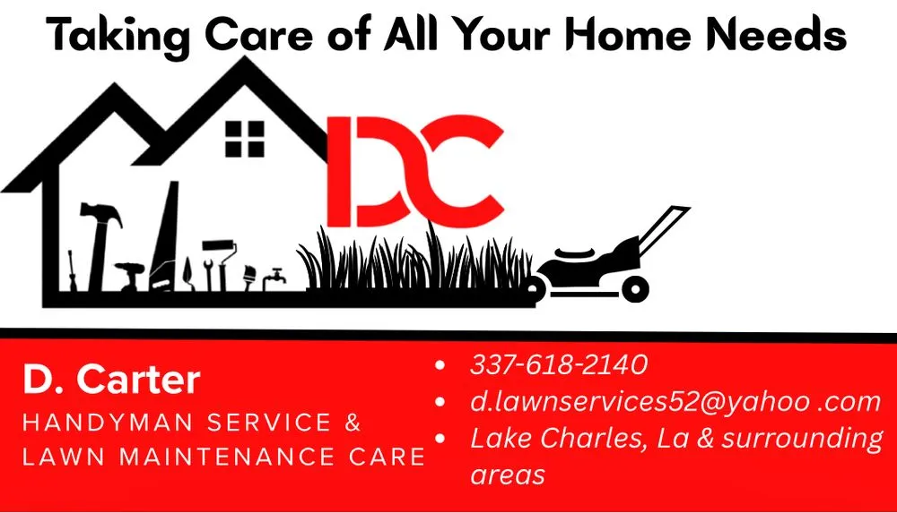 Affordable lawn care service in Lake Charles, LA by DC Lawn Maintenance Care & Handyman Services