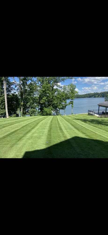 Custom landscape installation in Chattanooga, TN by DC Lawncare and Excavation