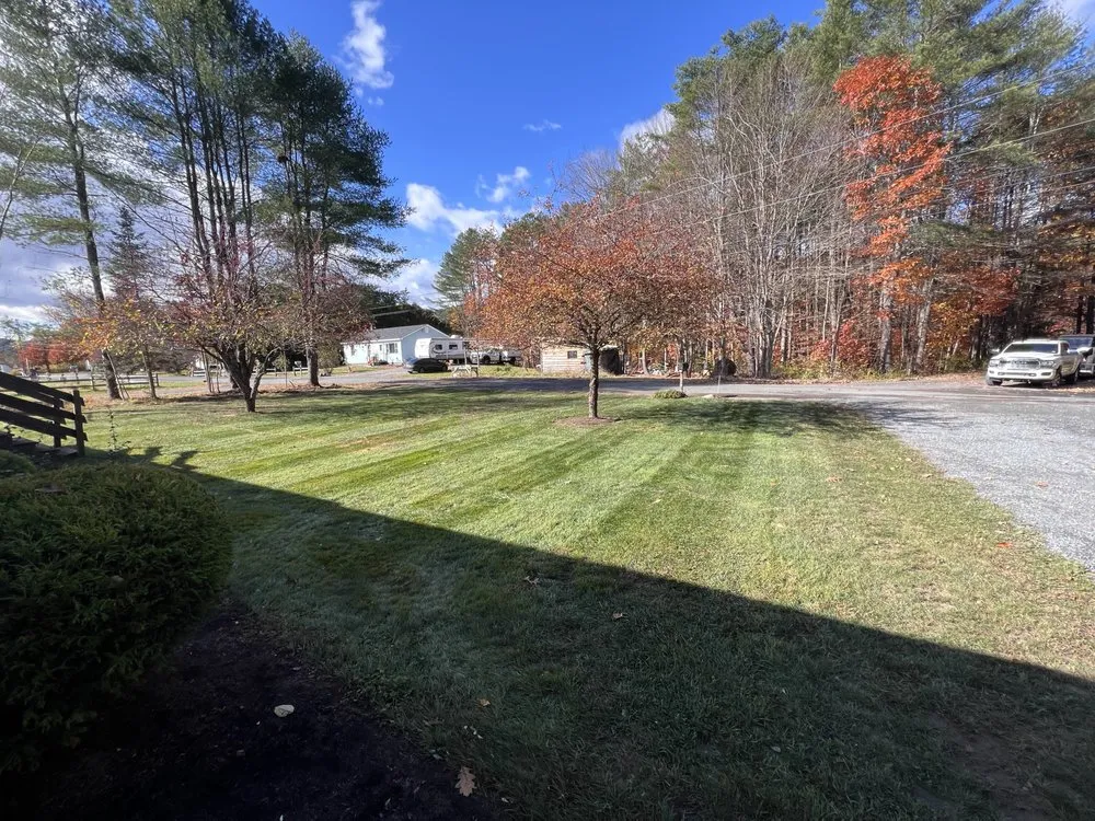 Professional lawn mowing service in Bradford, VT by Dc Property Management