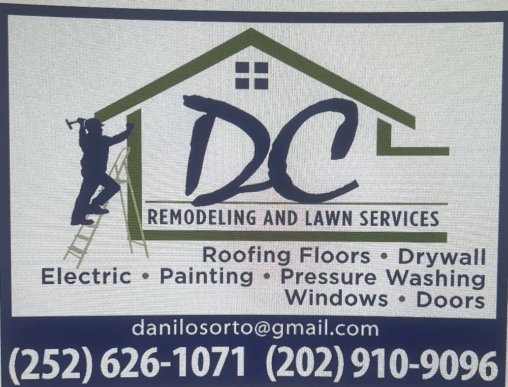 Affordable lawn care service for beautiful yards in Trent Woods, NC by DC remodeling and lawn services
